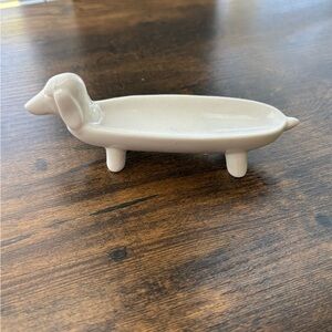 Dachshund Ceramic Jewelry Dish